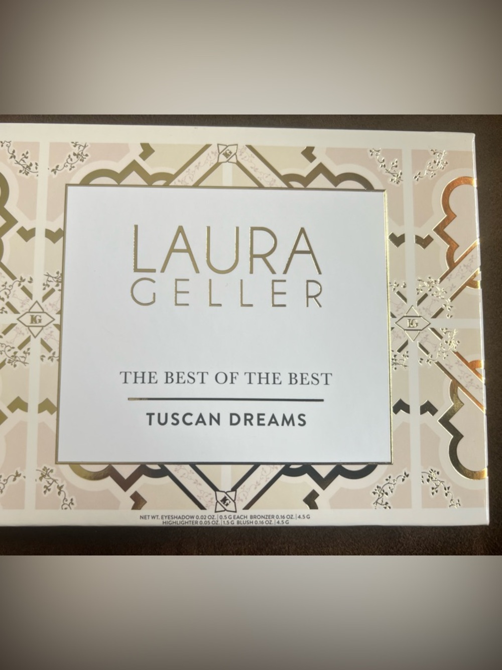 Laura Geller Tuscan Dreams Palette: Baked Eyeshadow, Bronzer, Blush & Highlight - Picture 3 of 4